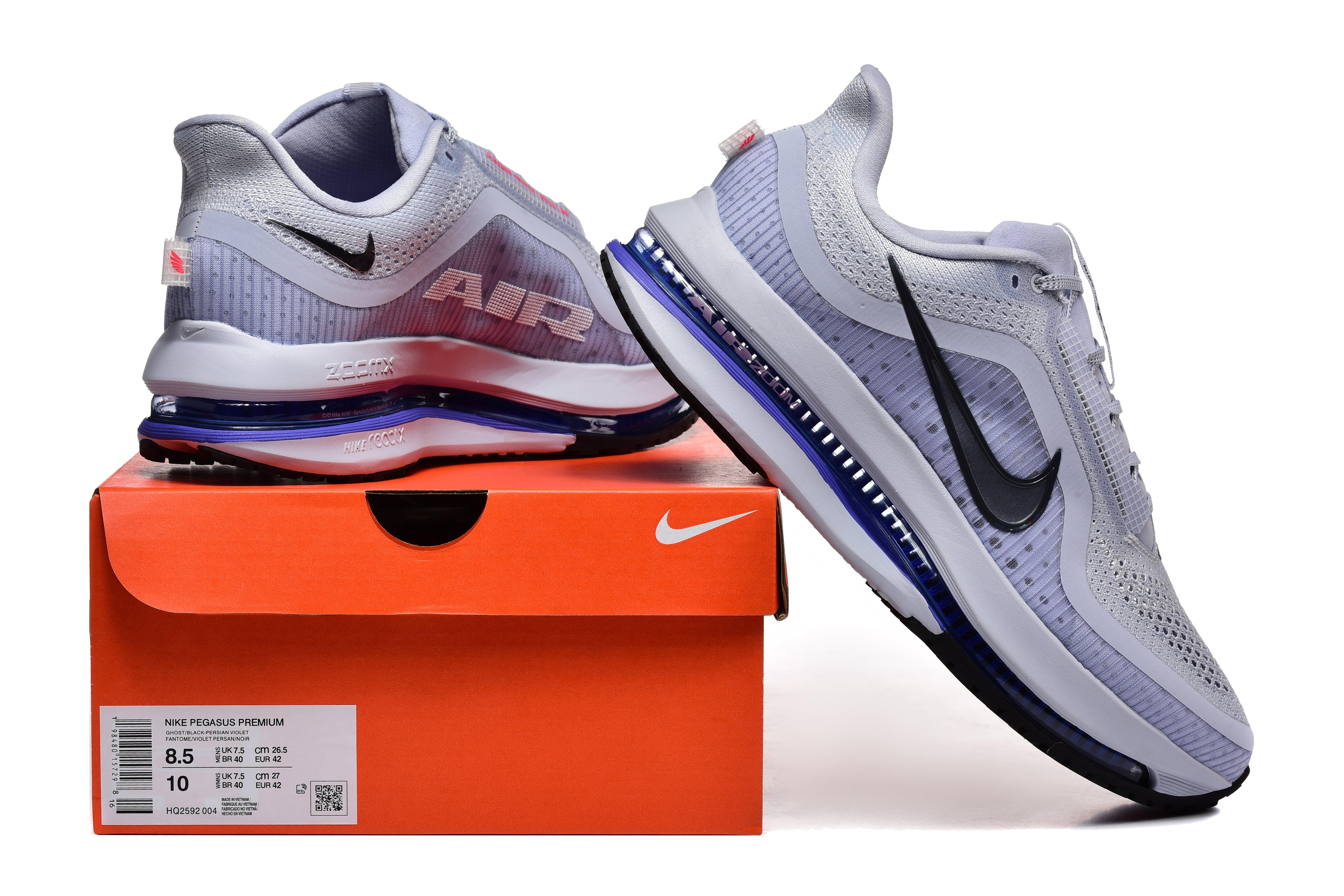 Nike Pegasus Premium Shoes Ghost Persian Violet
