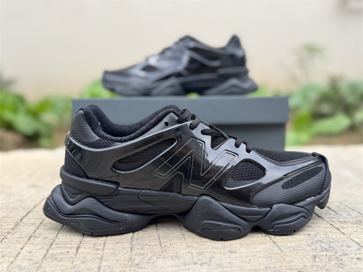 New Balance 9060 "Triple Black Patent"