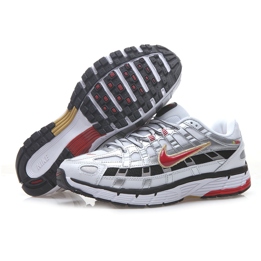 Nike P-6000 White Gold Red