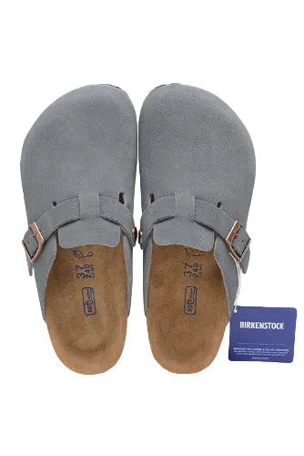 Birkenstock Boston Basalt Grey