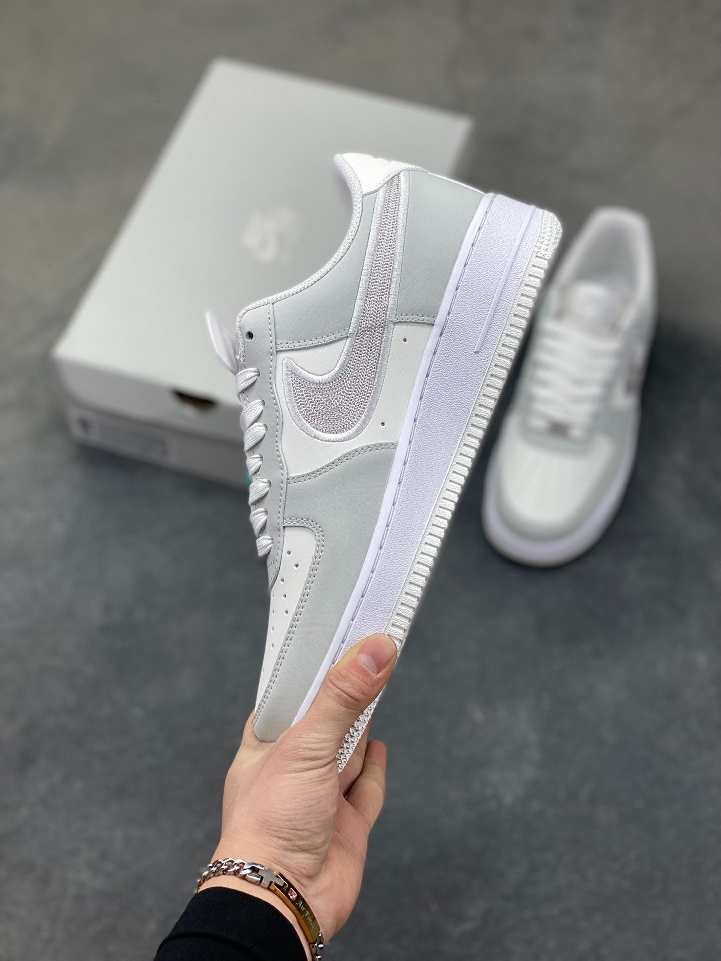 Product Title: Nike Air Force 1 '07 LV8 Grey