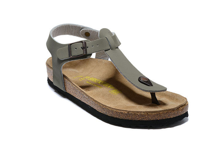 Birkenstock Kairo Birko-Flor Sandals - Khaki