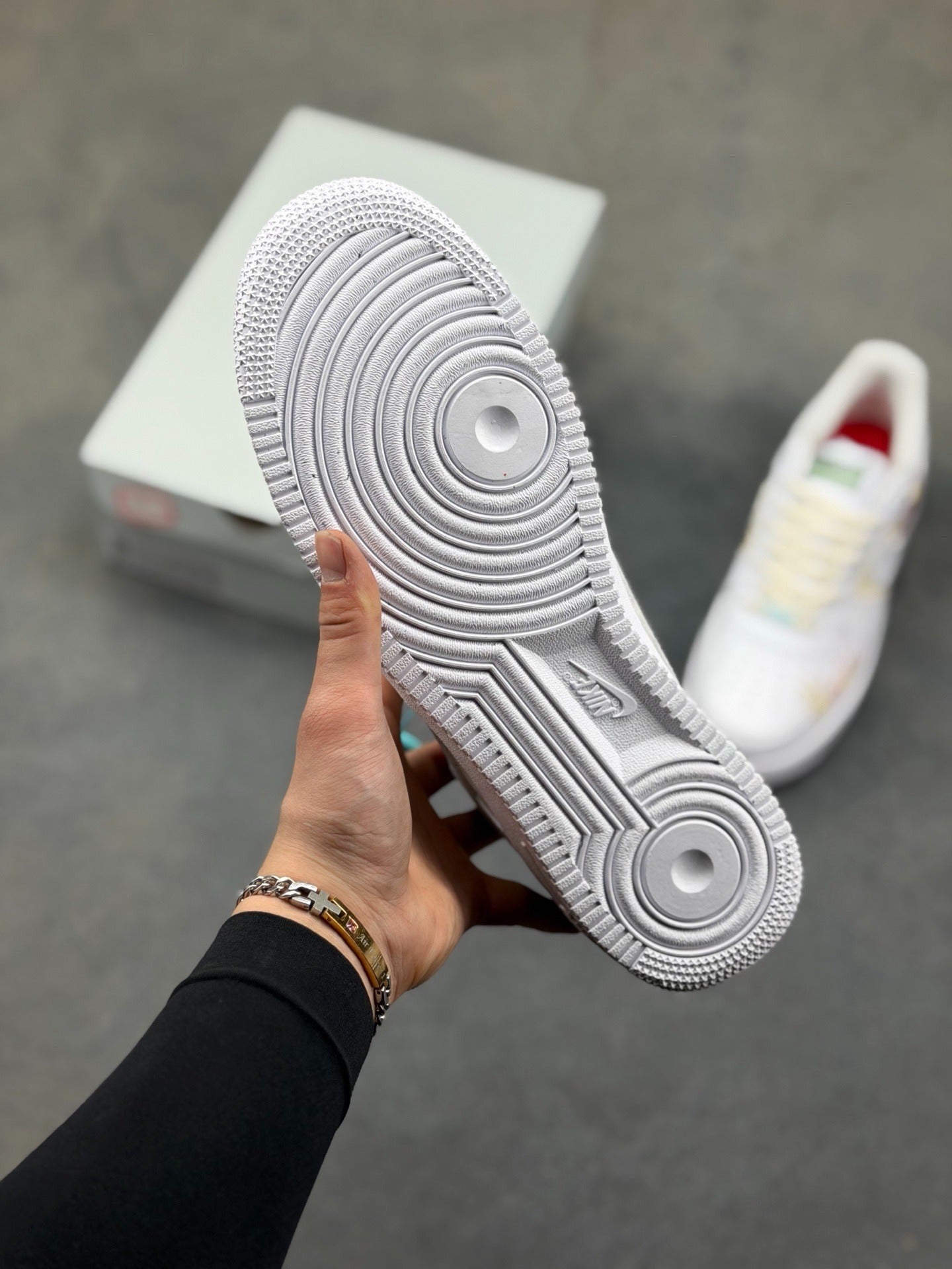 Nike Air Force 1 '07 Low "White Pegasus & Festive Embroidery"