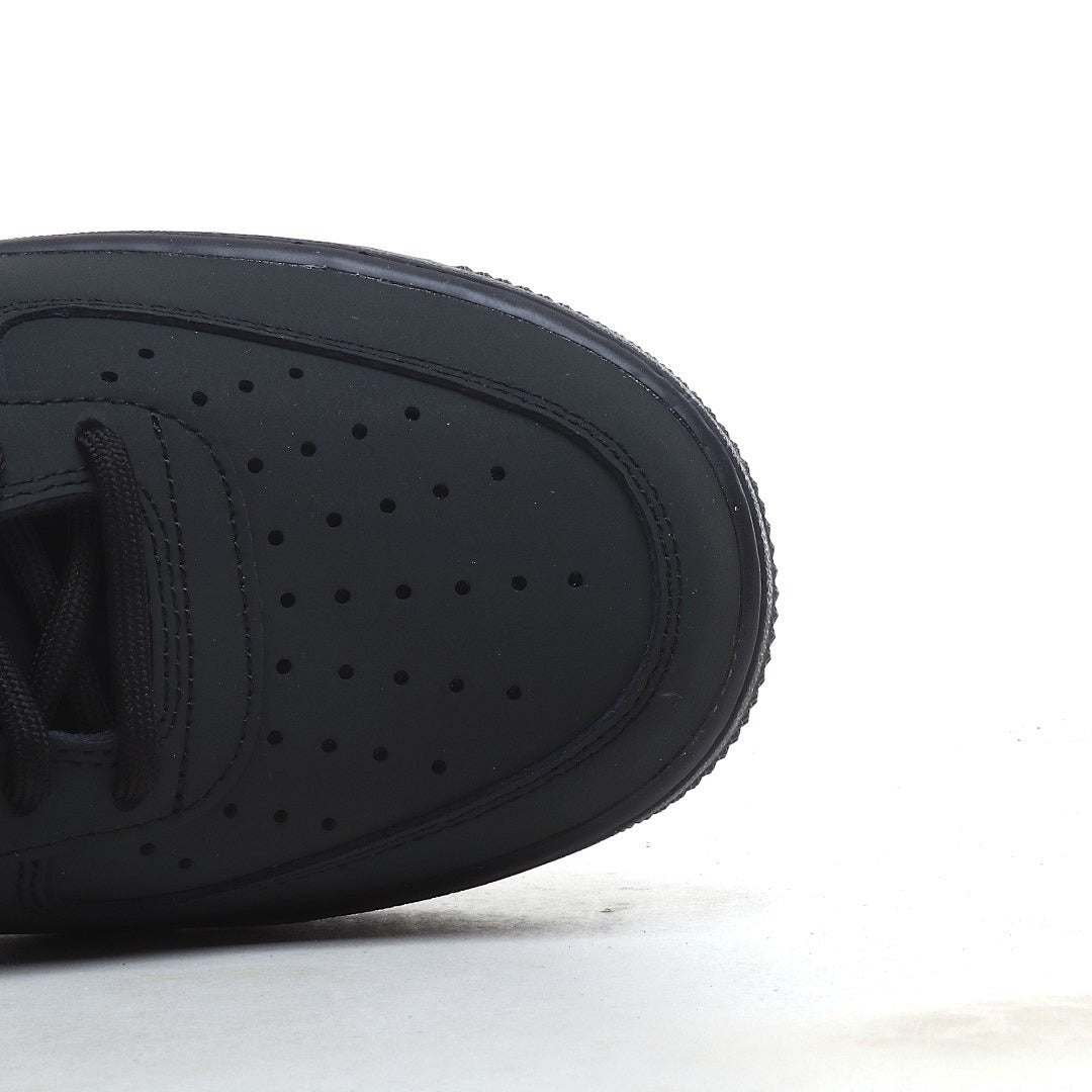 Nike Air Force 1 '07 WB "Triple Black Nubuck