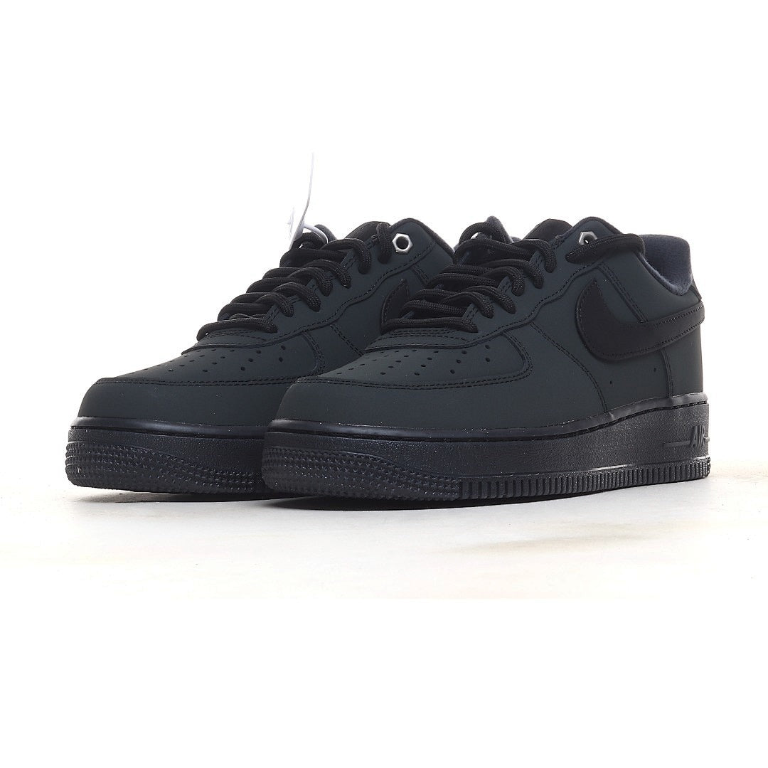 Nike Air Force 1 '07 WB "Triple Black Nubuck