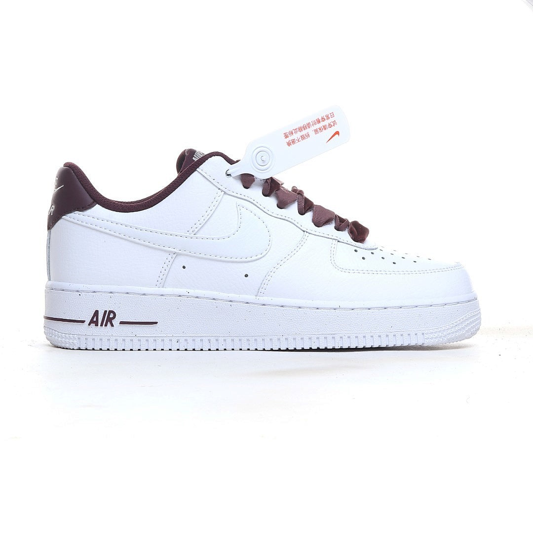 Nike Air Force 1 Low '07 "White/Burgundy"