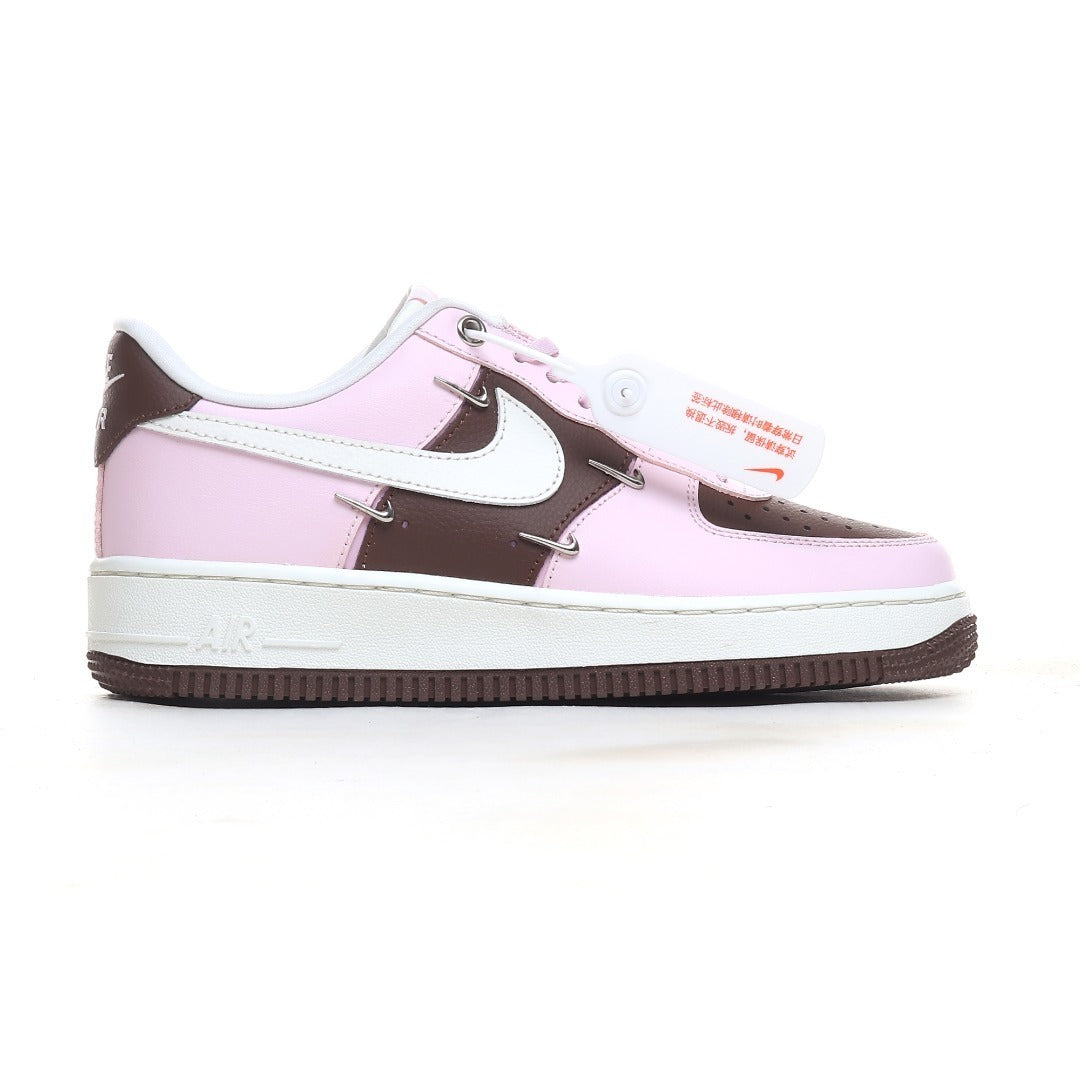 Nike Air Force 1 Low '07 "Pink Chocolate Mini Swoosh"