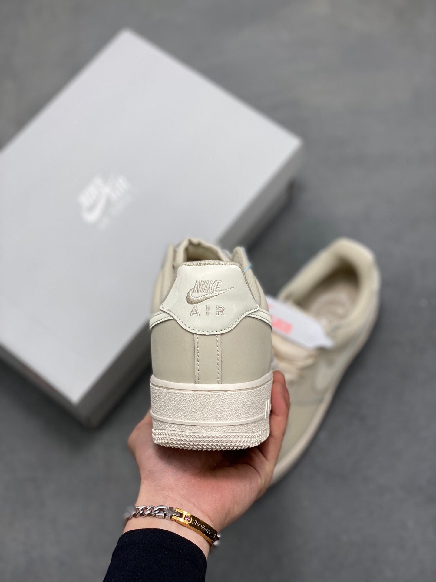 Nike Air Force 1 '07 Low "Sail Cream Satin Ribbon"