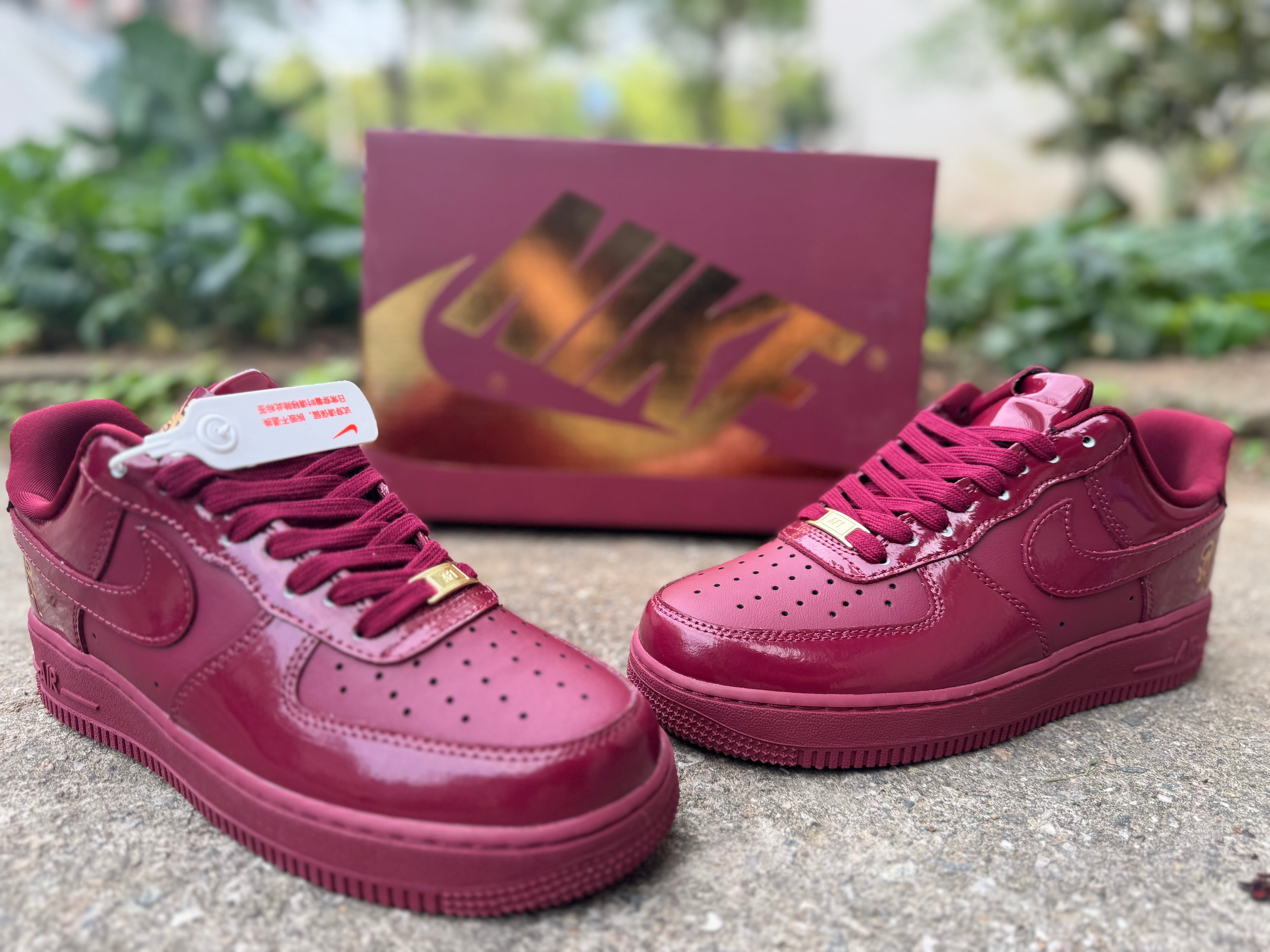 Central Cee x Syna World x Nike Air Force 1 Low "Dark Beetroot"