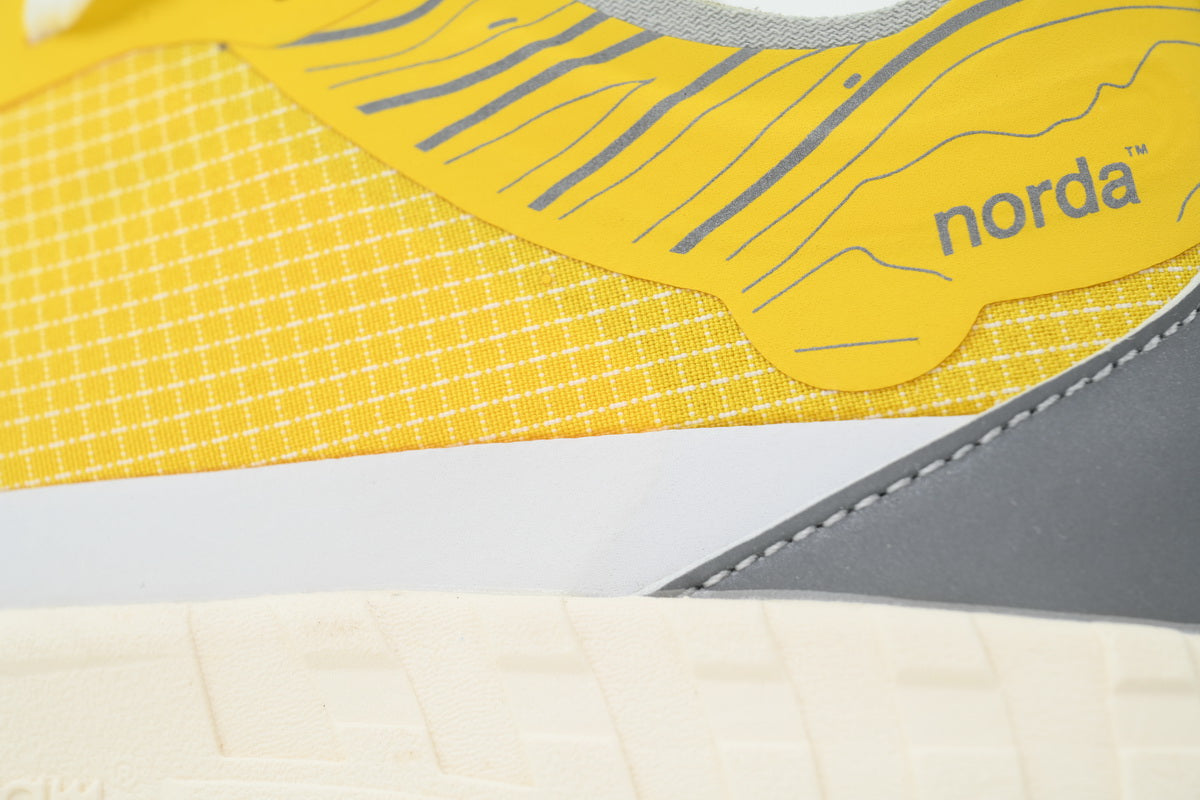 Norda 001 Trail Running Shoes "Sulfur Yellow / Lemon / White"