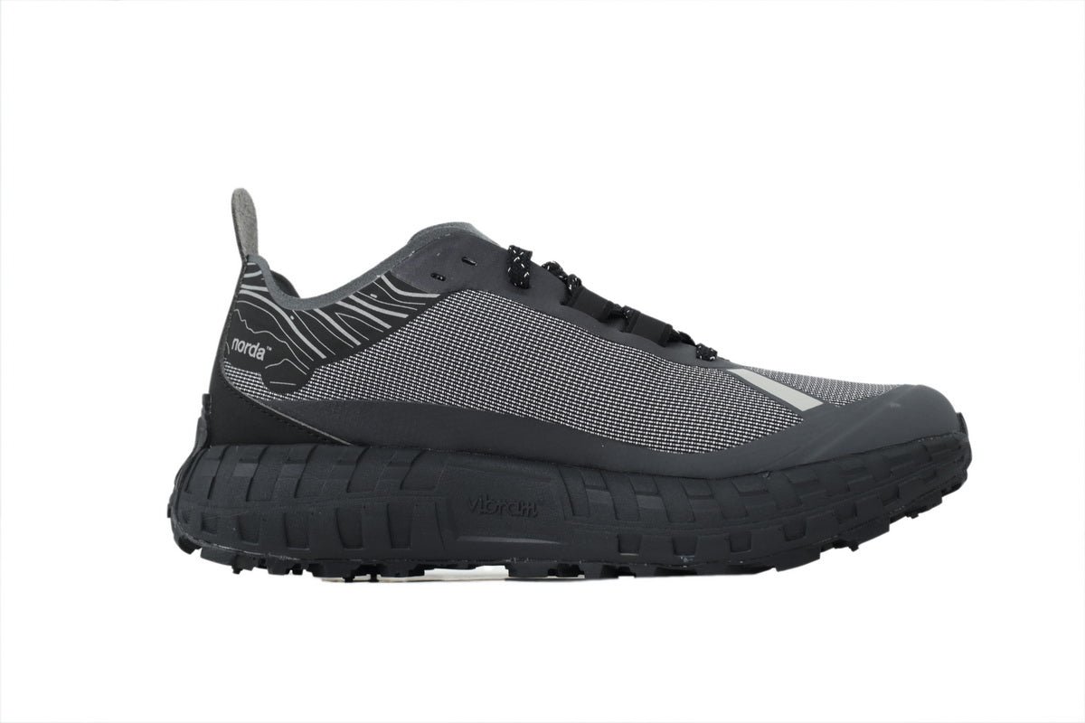 Norda 001 G+ Spike Winter Trail Running Shoes "All-Black / Charcoal"