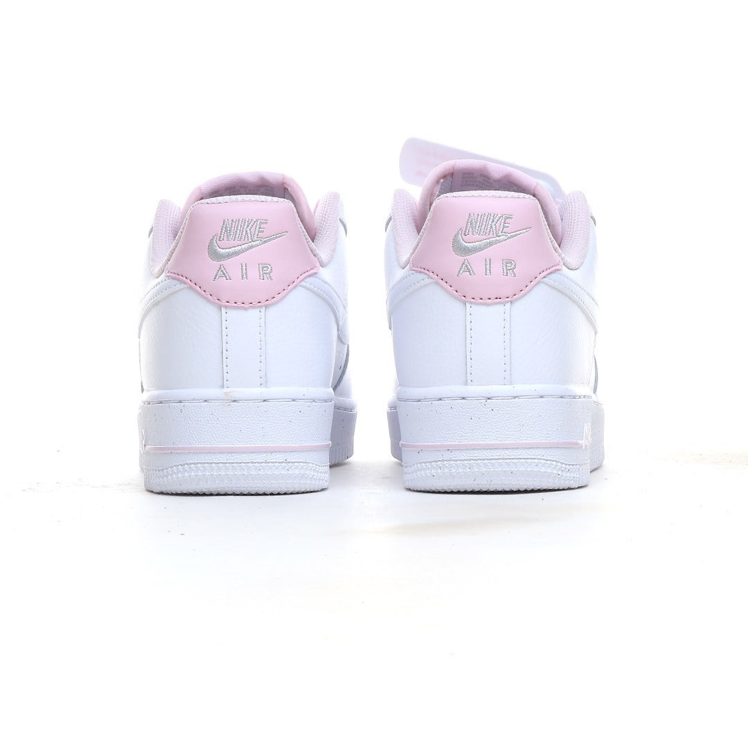 Nike Air Force 1 Low '07 "White/Pink Velvet Laces"
