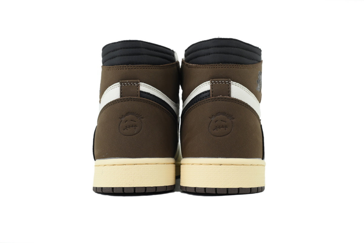Travis Scott x Air Jordan 1 Retro High OG "Mocha" Sneakers