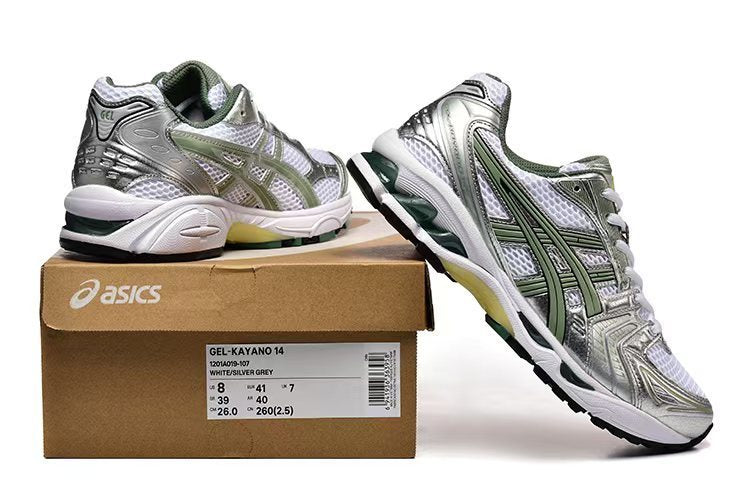 ASICS GEL-KAYANO 14 "White/Pure Silver/Slate Grey"