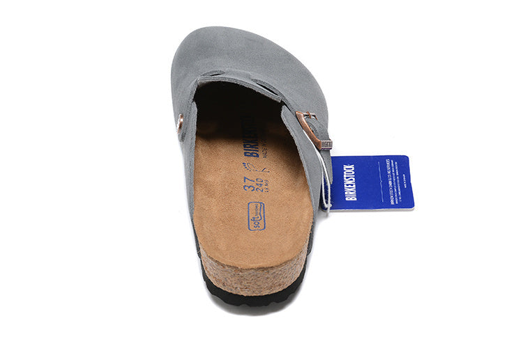 Birkenstock Boston Basalt Grey
