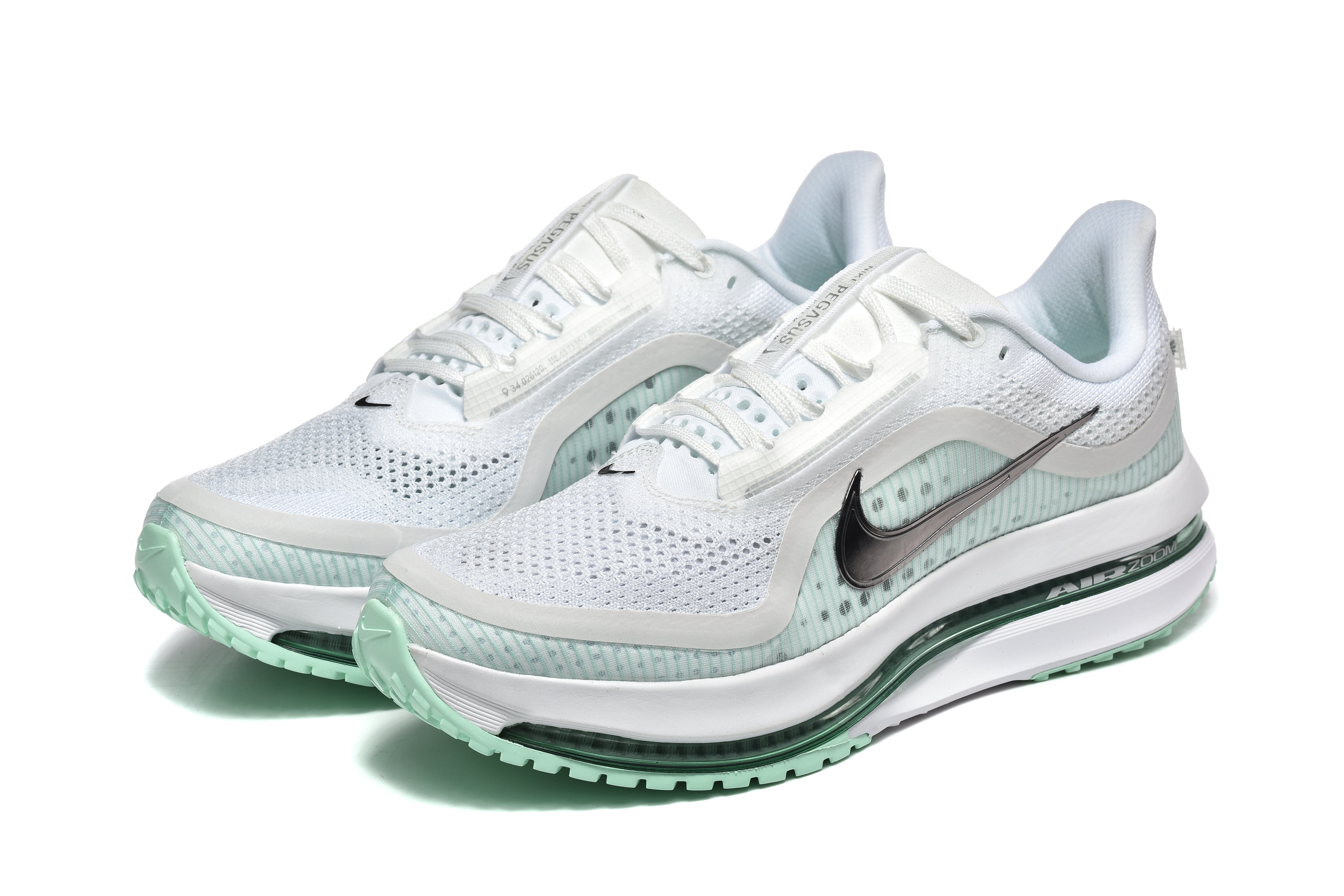 Nike Pegasus Premium Shoes White Mint Foam