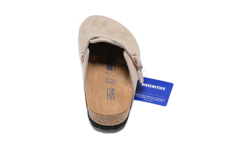 Birkenstock Boston Suede Leather Clogs