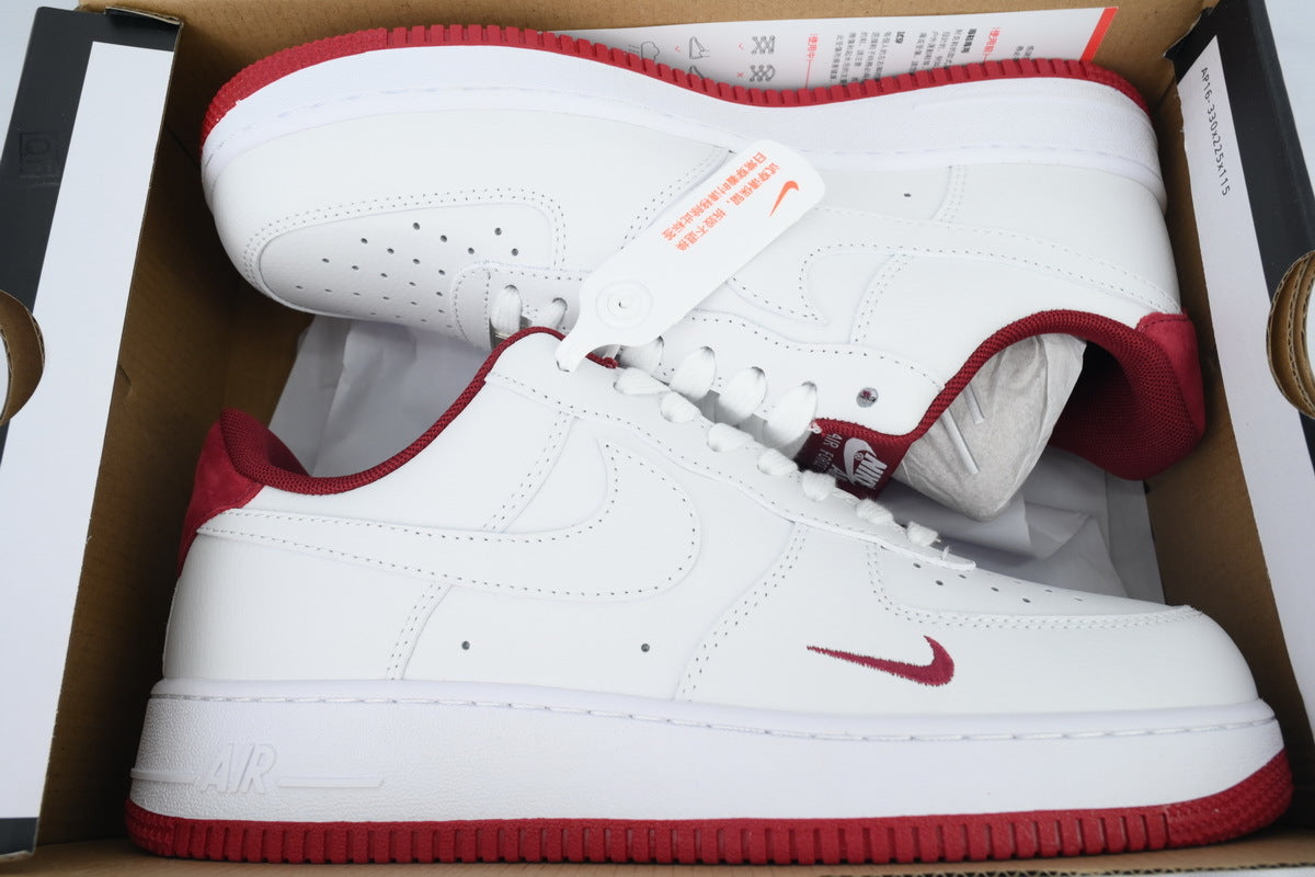 Nike Air Force 1 Low '07 "White Team Red"