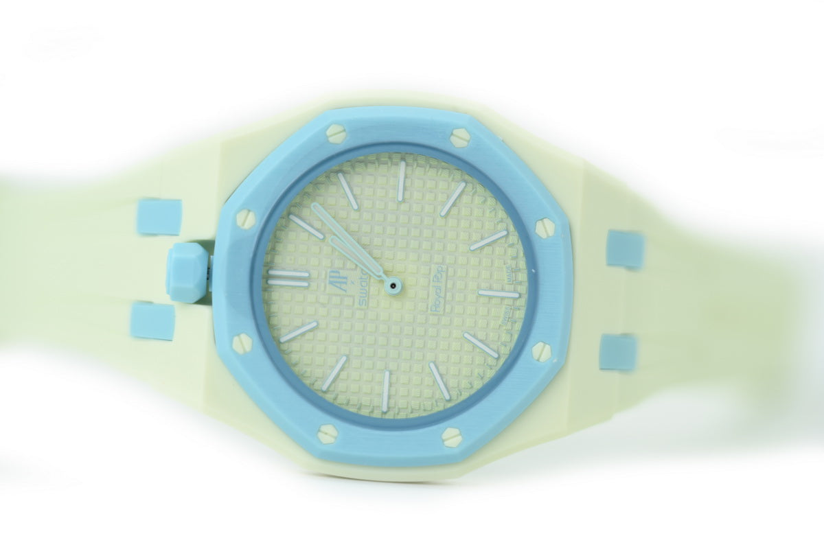 Swatch x Audemars Piguet Royal Pop "Blaue Acht" Watch