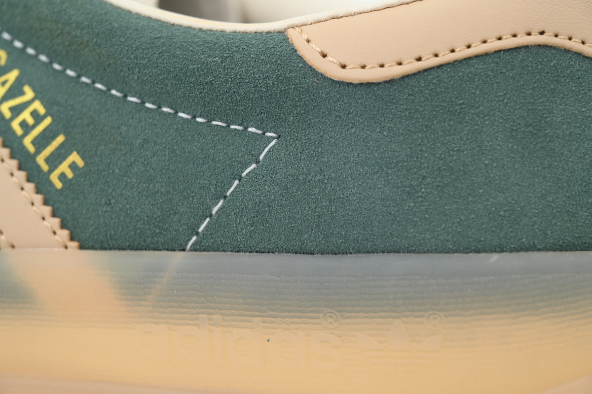 adidas Gazelle Indoor Shadow Green Warm Sandstone