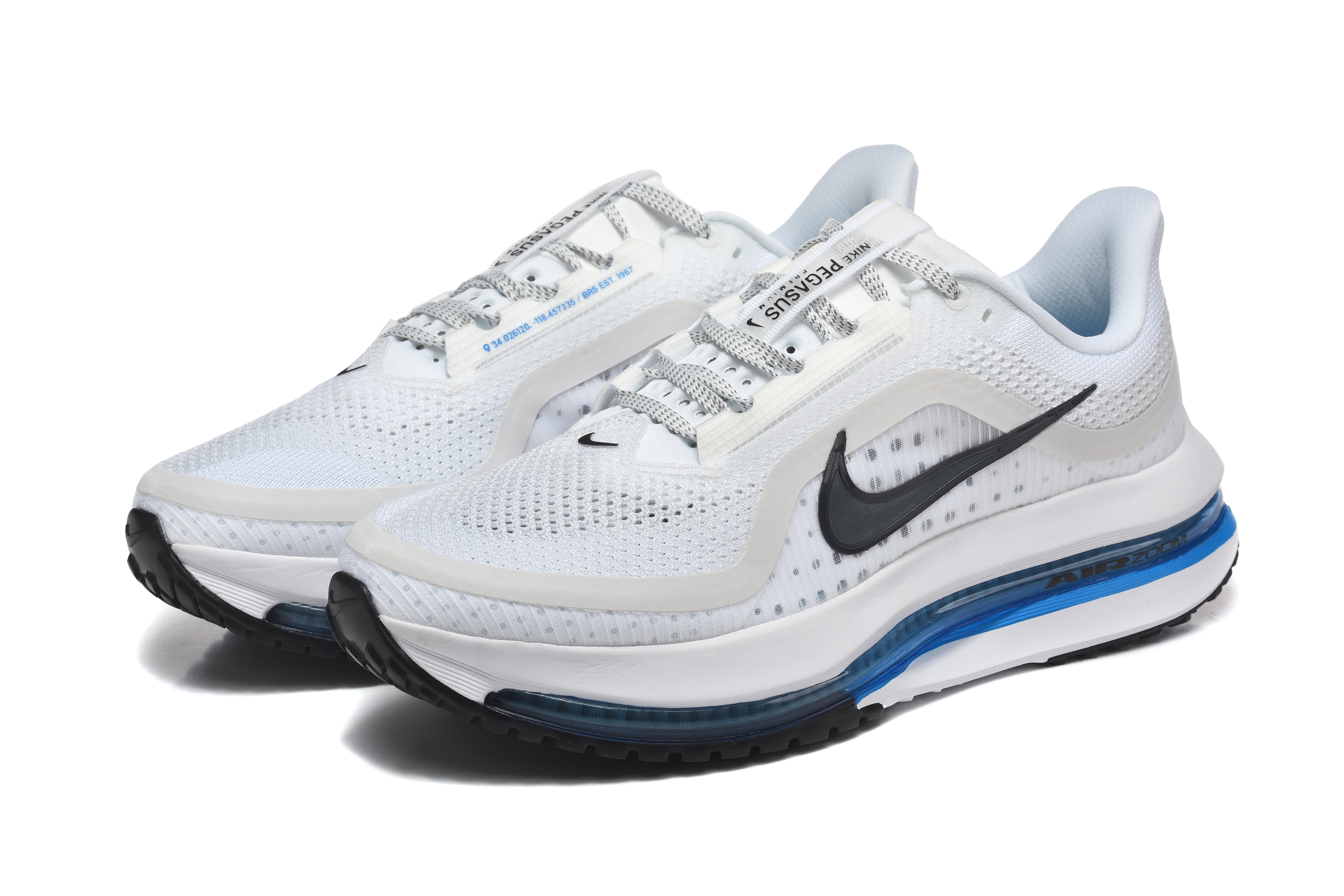 Nike Pegasus Premium Shoes White Photo Blue