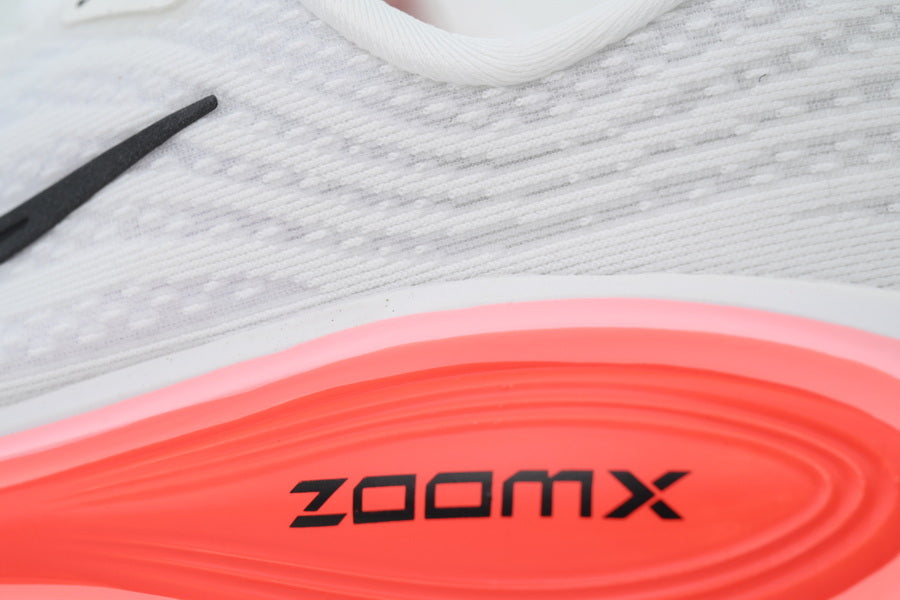 Nike Vomero Plus Men's Road Running Shoes - White/Bright Crimson