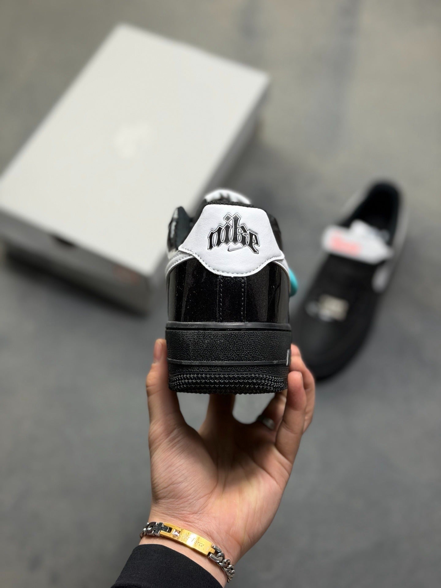 Nike Air Force 1 '07 Low Black Patent