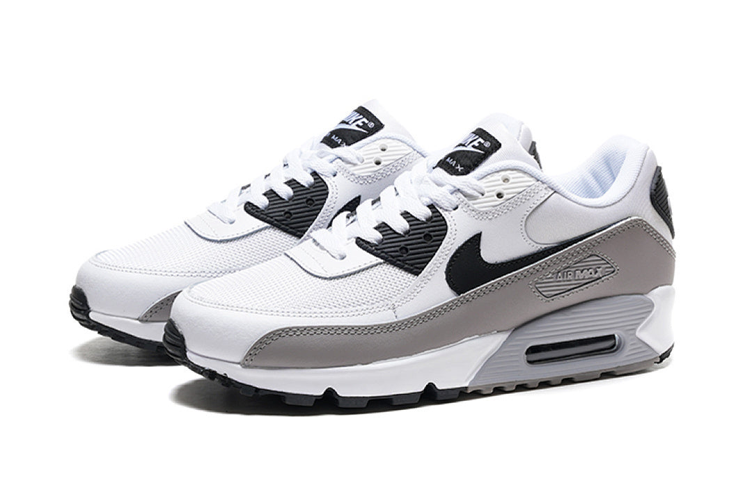 Nike Air Max 90 Essential "White/Black-Wolf Grey"