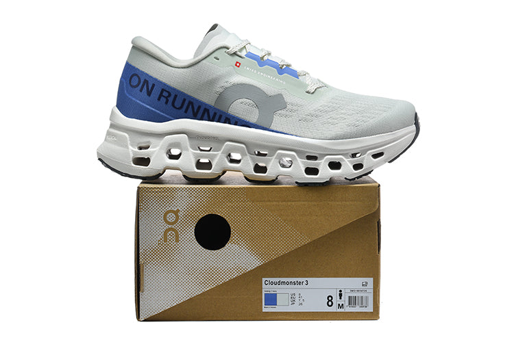 On Running Cloudmonster 3 Men's Shoes Iceberg Ivory