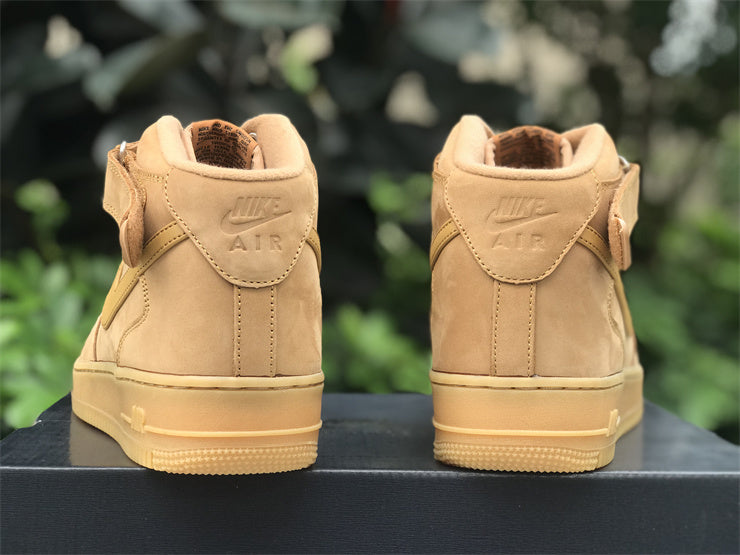 Nike Air Force 1 Mid '07 'Flax' (Wheat) - Classic Edition
