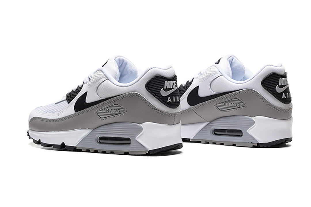 Nike Air Max 90 Essential "White/Black-Wolf Grey"