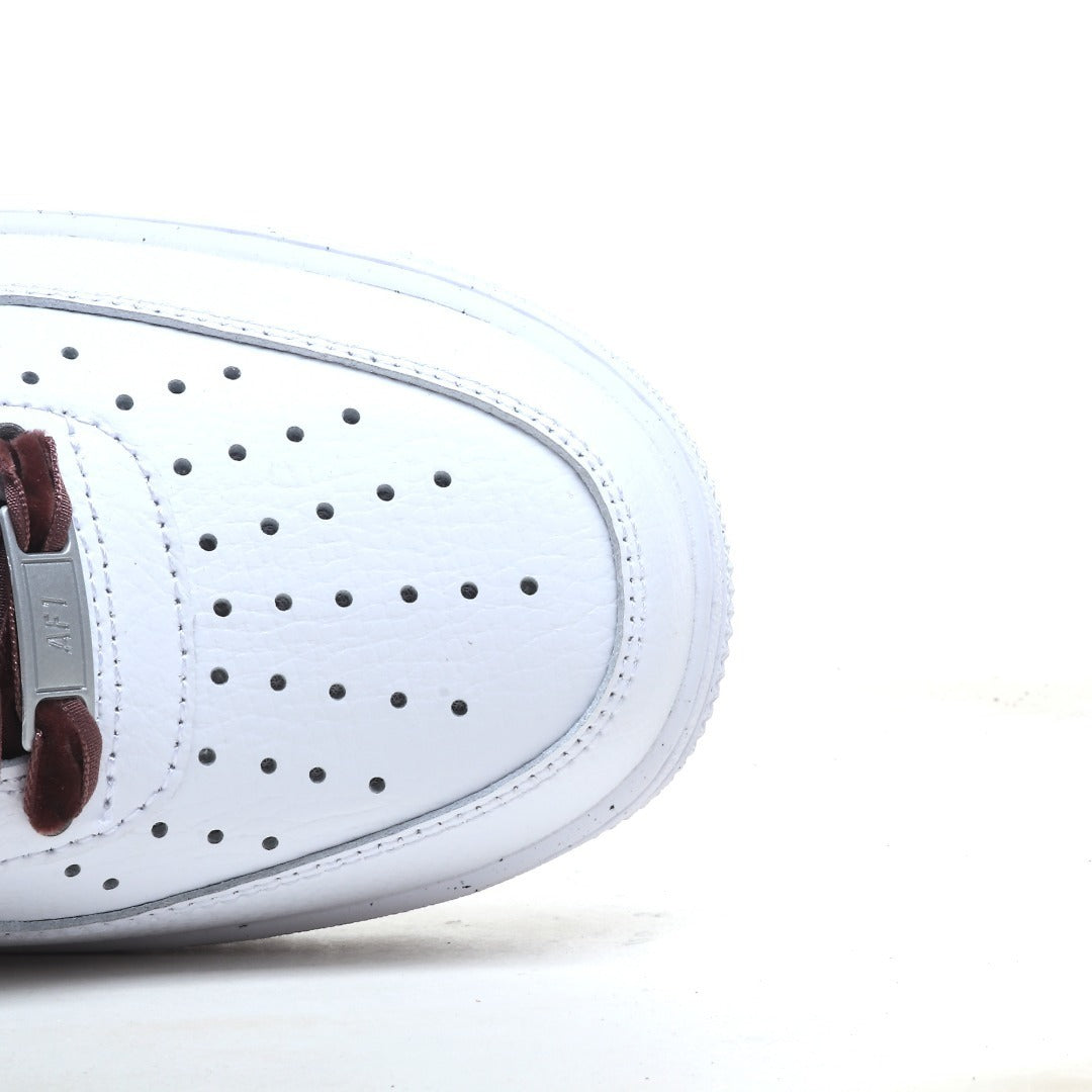 Nike Air Force 1 Low '07 "White/Burgundy"