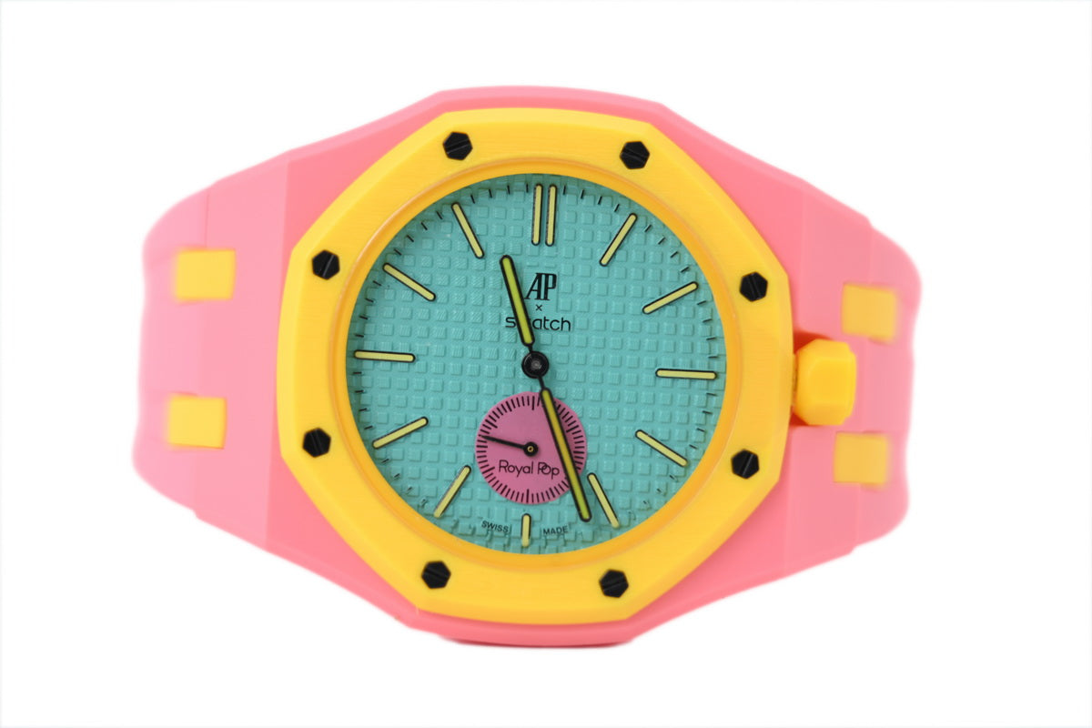 Swatch x Audemars Piguet Royal Pop "Yellow Sun" Watch
