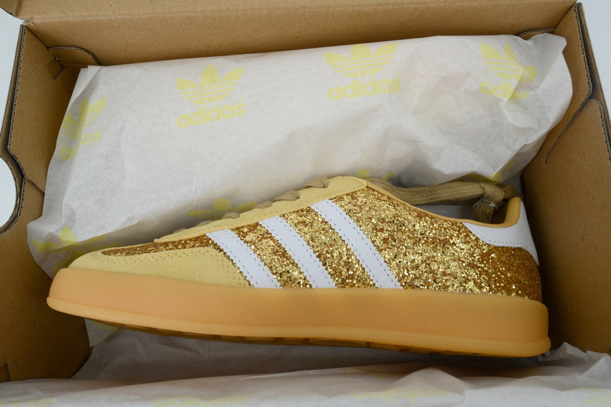 Adidas Samba "Jin Bai" Gold Glitter