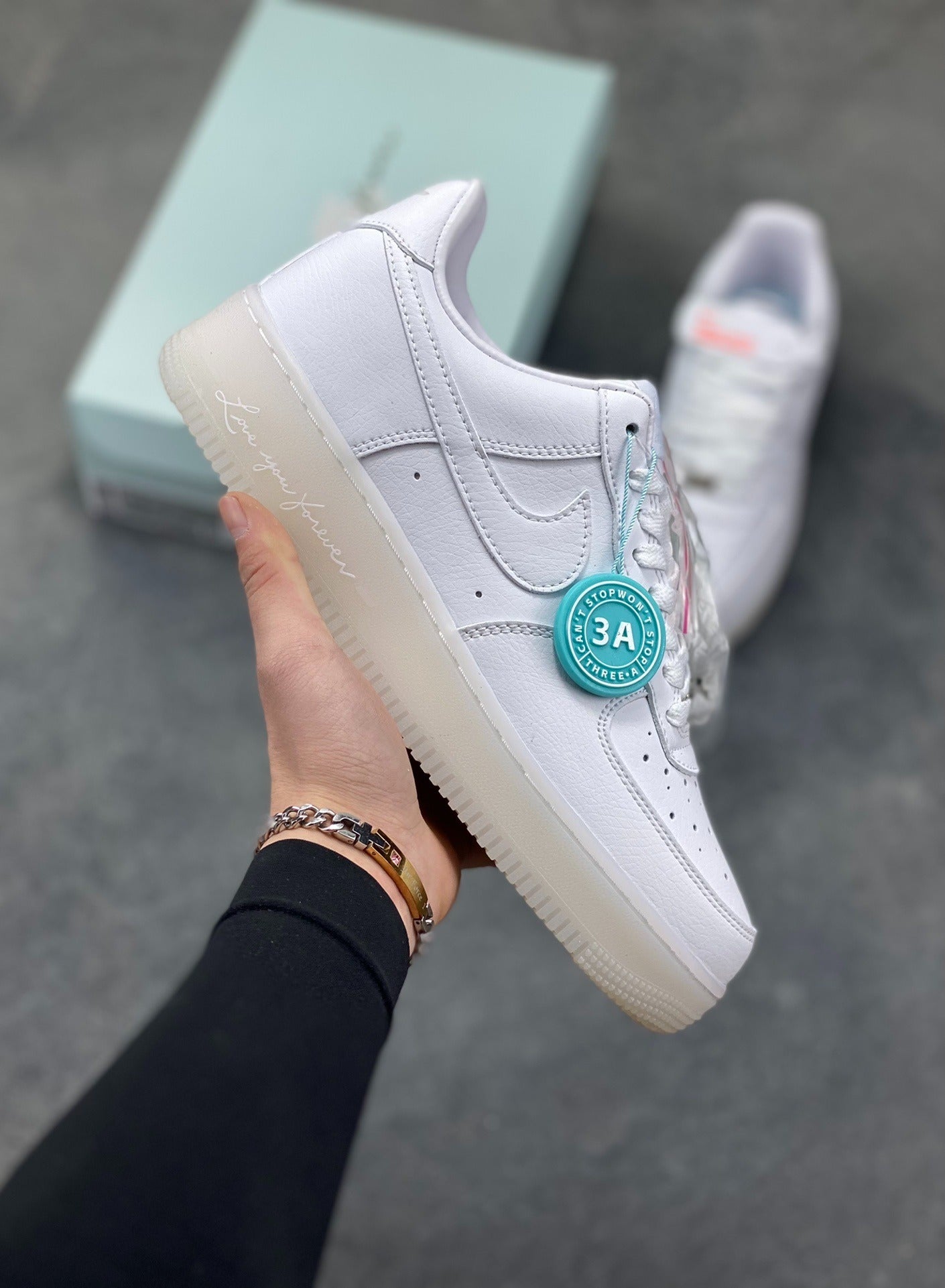 Nike Air Force 1 '07 LV8 "Love You Forever White"