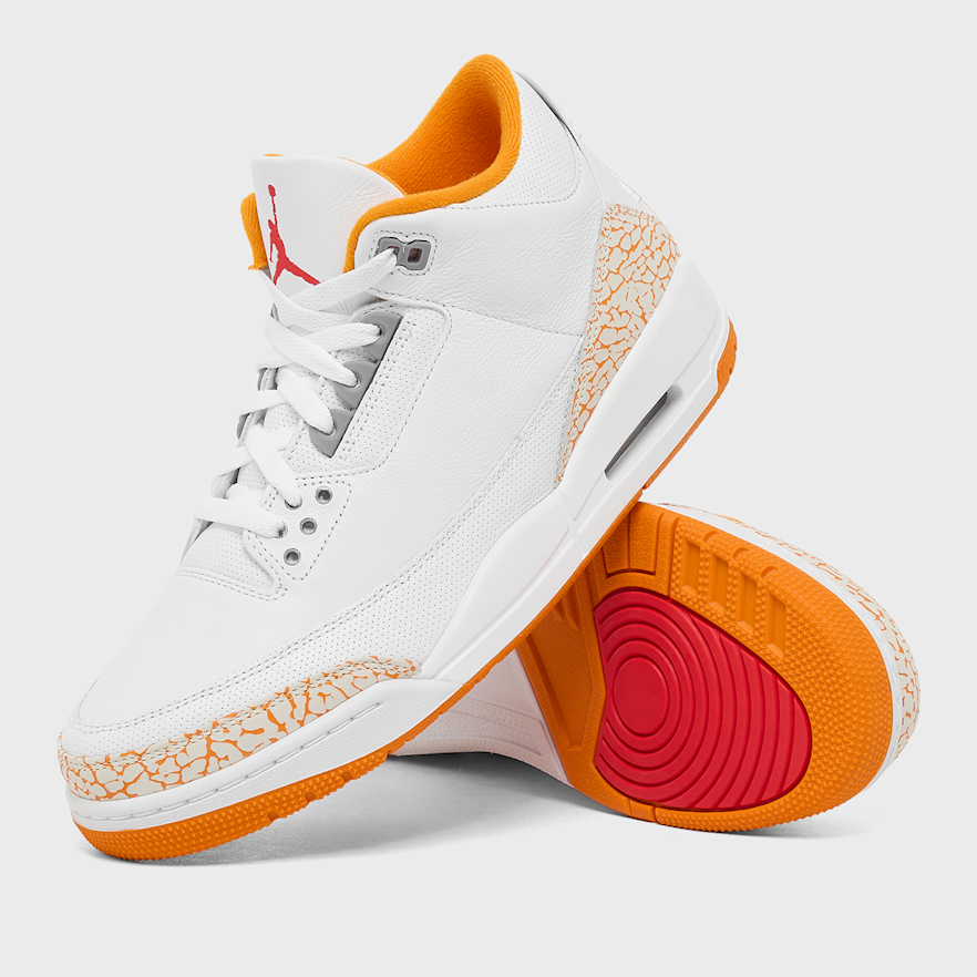 Air Jordan 3 Retro "Orange Citrus"  Women's