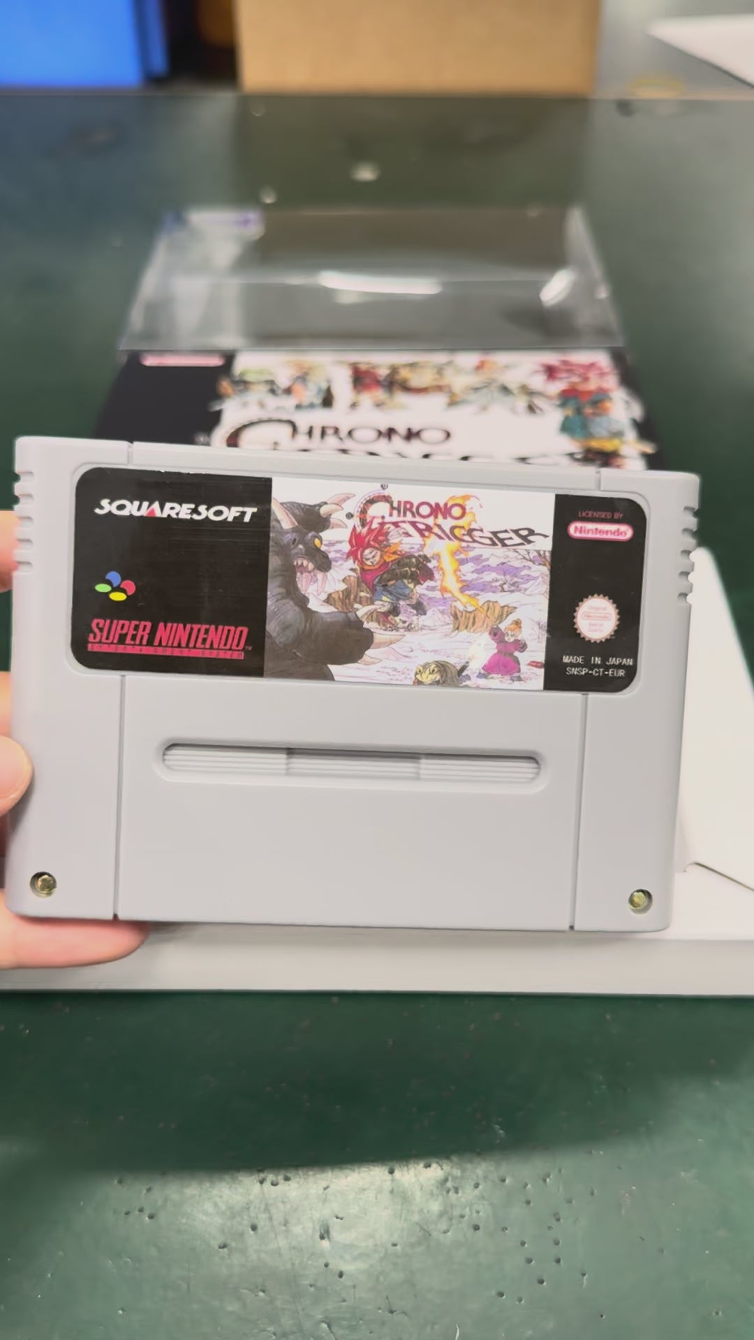 Chrono Trigger (SNES) Super Nintendo (PAL EUR) Video Game with Box