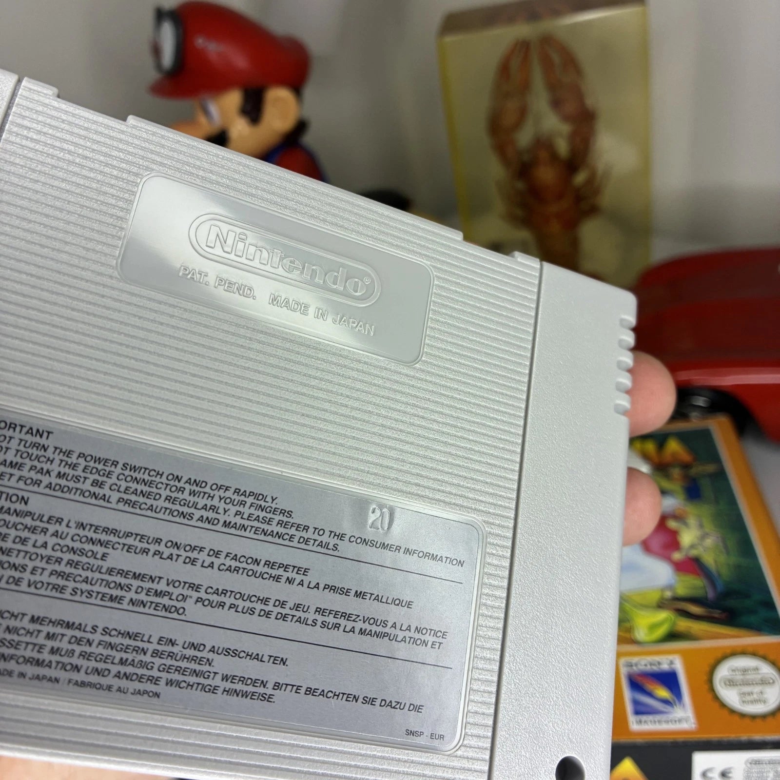 Mickey Mania SNES Super Nintendo PAL EUR Video Game Cartridge with Box
