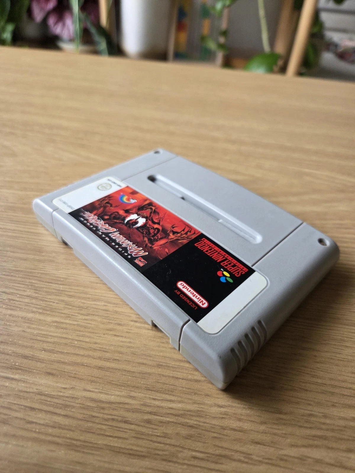 Spider-Man Venom  Maximum Carnage SNES Super Nintendo PAL EUR Video Game Cartridge |Cart Only|