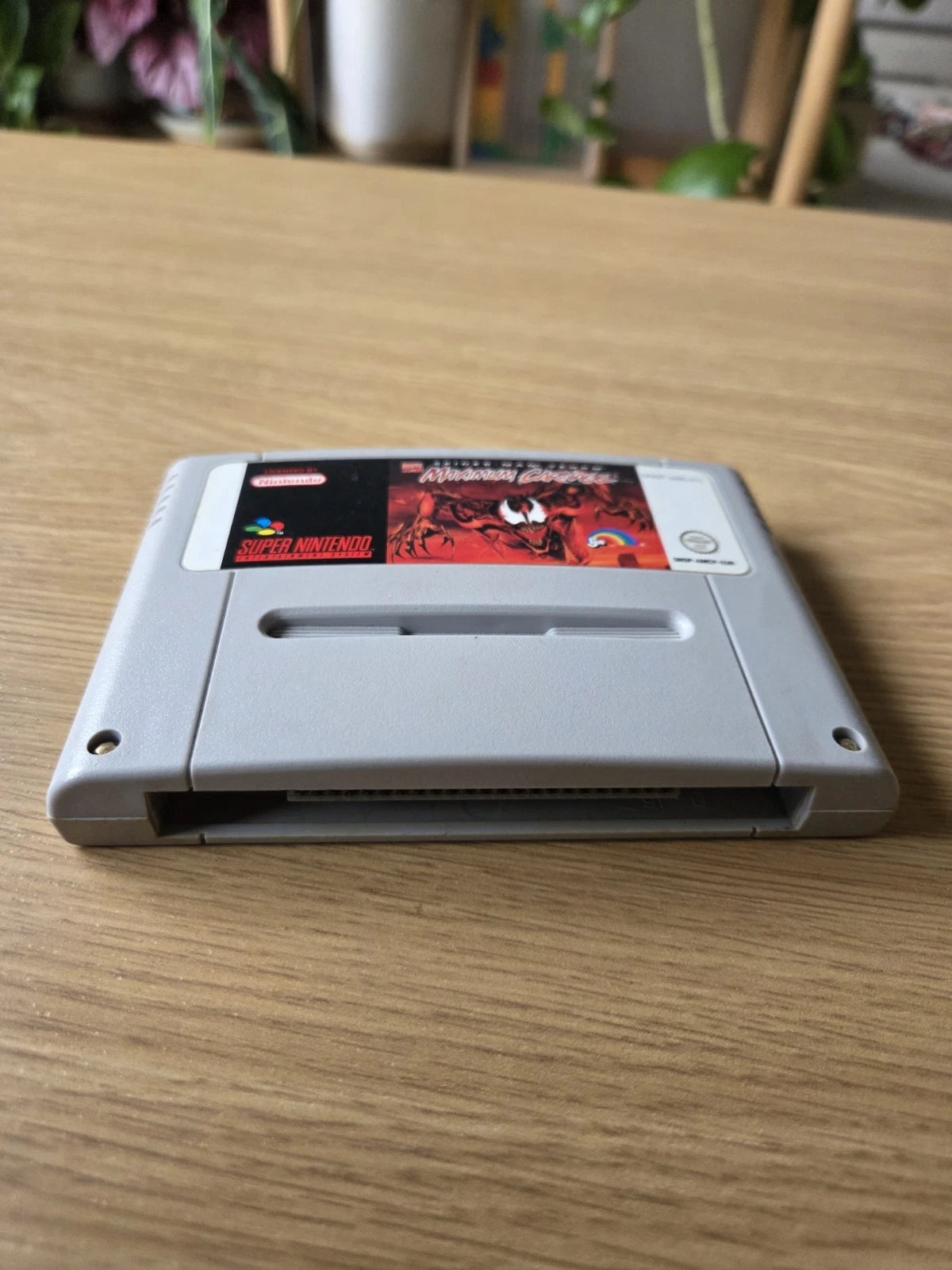 Spider-Man Venom  Maximum Carnage SNES Super Nintendo PAL EUR Video Game Cartridge |Cart Only|