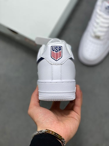 Nike Air Force 1 '07 Low "White/Metallic Blue"