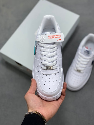 Nike Air Force 1 '07 Low "White/Metallic Blue"